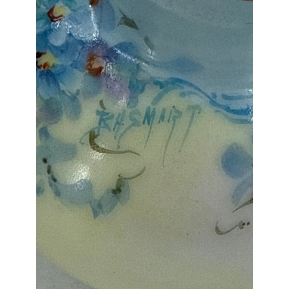 Hand-Painted‎ Bavarian Porcelain Cream, Sugar, Salt and Pepper